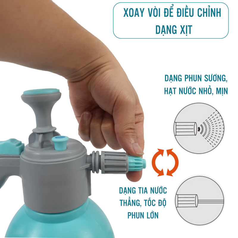 Bình Xịt Phun Sương Tưới Cây 2L Chính Hãng SUVINA