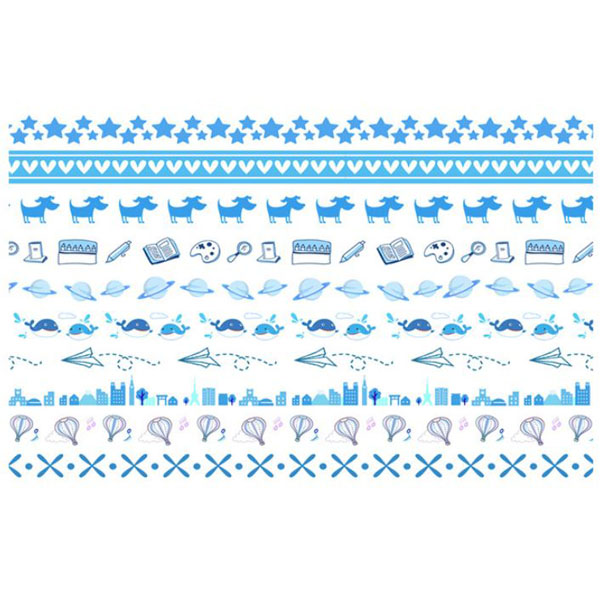 Bộ 10 Băng Keo Giấy Trang Trí Washi Tape