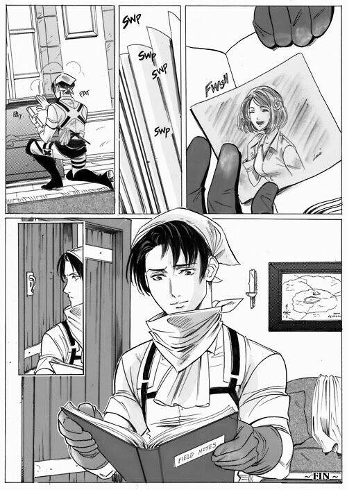 đại chiến titan - doujinshi về levi và petra chapter 3 2