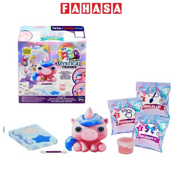Đồ Chơi Móc Khóa Squishy DIY - Taba World 855049-7L - Lỳ Lân Nay Nay