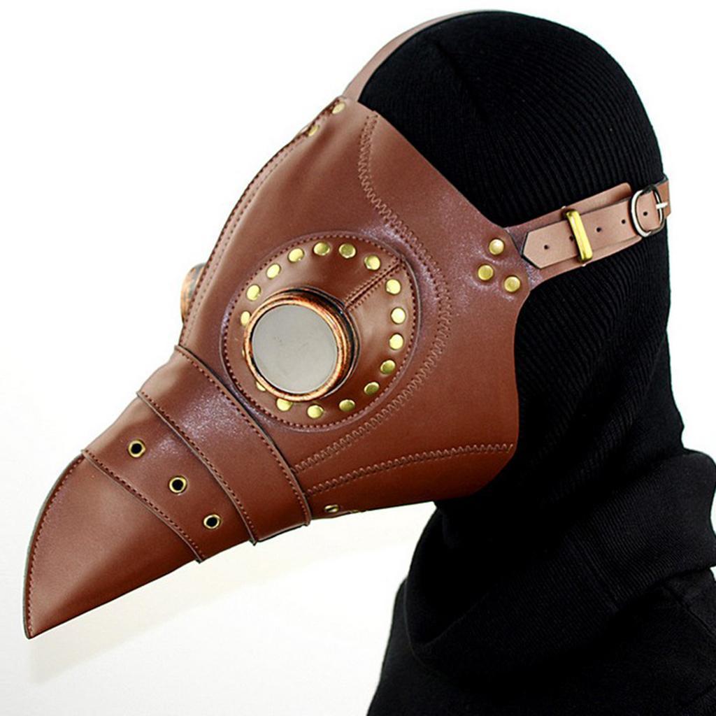 Doctor Plague Mask Long Nose Steampunk Costume Accessories For Halloween