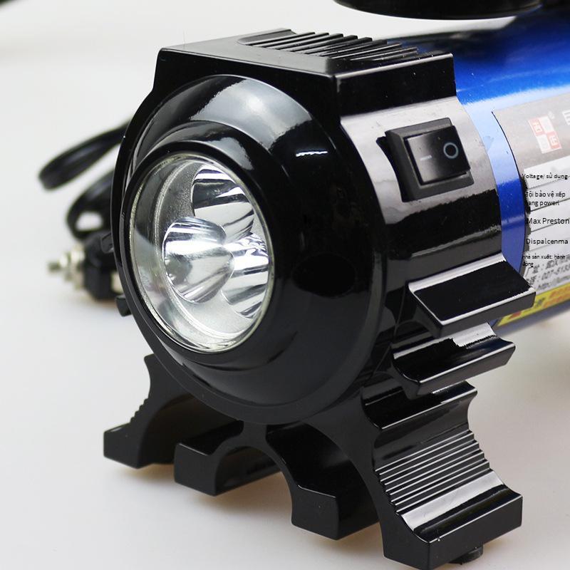 Máy bơm không khí lốp xe bằng gỗ khổng lồ thuận lợi nhất với máy bơm không khí ô tô 12 v với máy bơm không khí xi lanh đơn di động bằng kim loại nhẹ