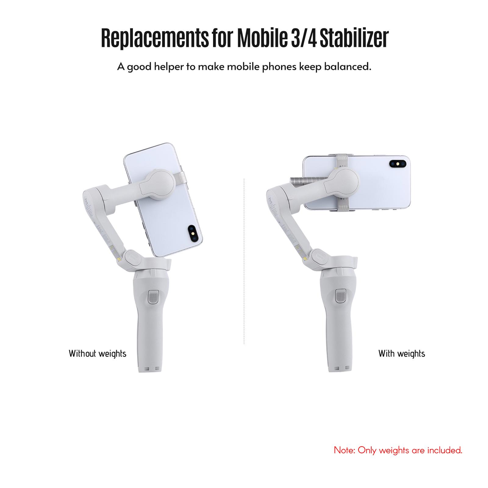 Cân bằng hợp kim nhôm đối trọng cho bộ ổn định OM 4 / Osmo Mobile 3