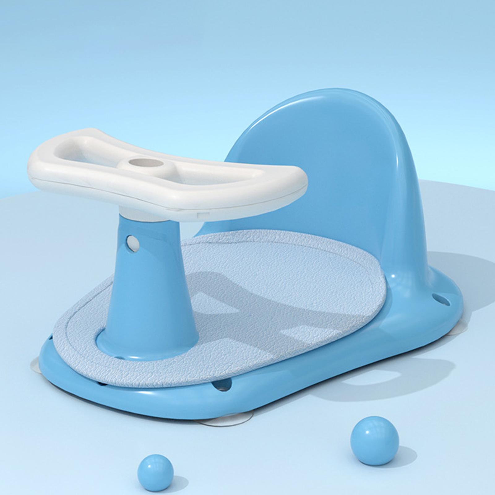 Infant Bath Tub Seat Bath Seat Support Bathtub Chair for Baby Boys and Girls
