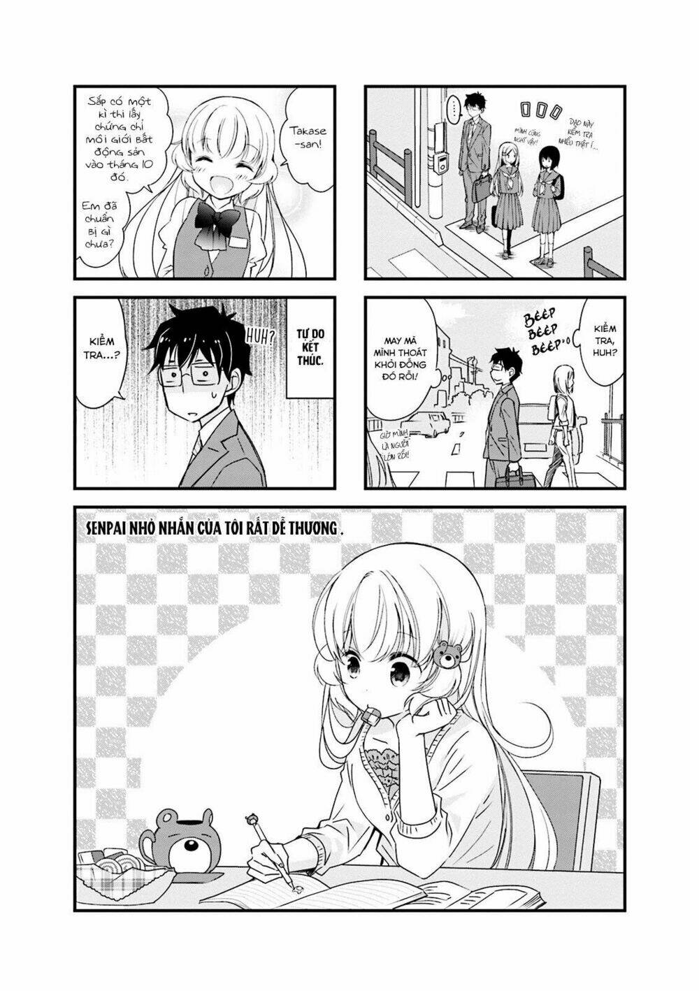 senpai nhỏ nhắn của tôi rất dễ thương chapter 10 2