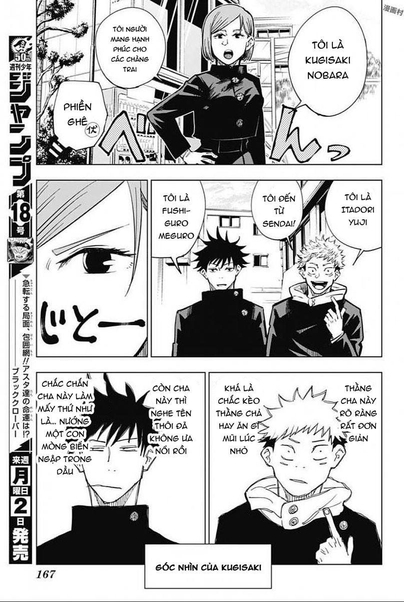 jujutsu kaisen - chú thuật hồi chiến chapter 4 8