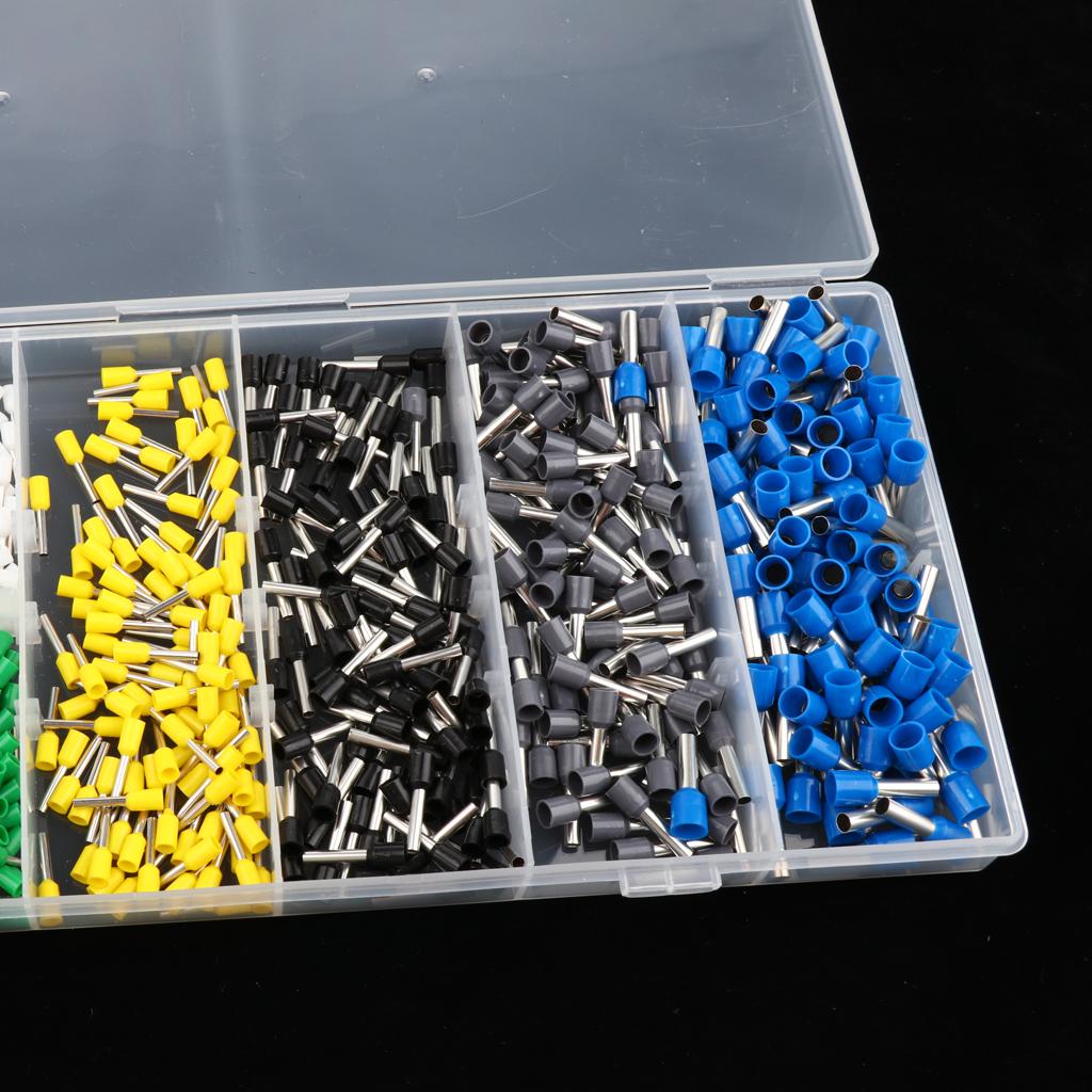 800pcs Assortment Crimp Connector Wire Terminals Kit Insulated Cord kit 20-10 KWG Set