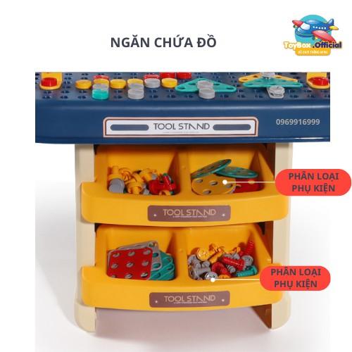 Bộ Đồ Chơi Kỹ Sư Lắp Ráp Cao Cấp Cho Bé, Đồ Chơi Giáo Dục ToyBox