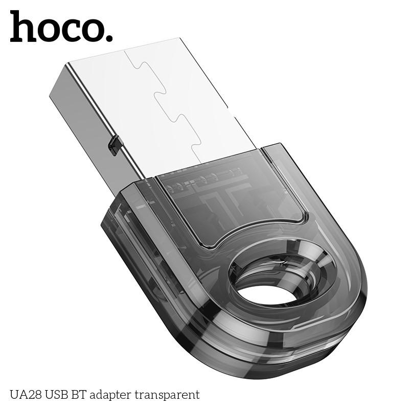 Usb bluetooth 5.1 HOCO giúp máy tính bàn, PC, Laptop có bluetooth, kết nối nhiều thiết bị cùng lúc hàng chính hãng