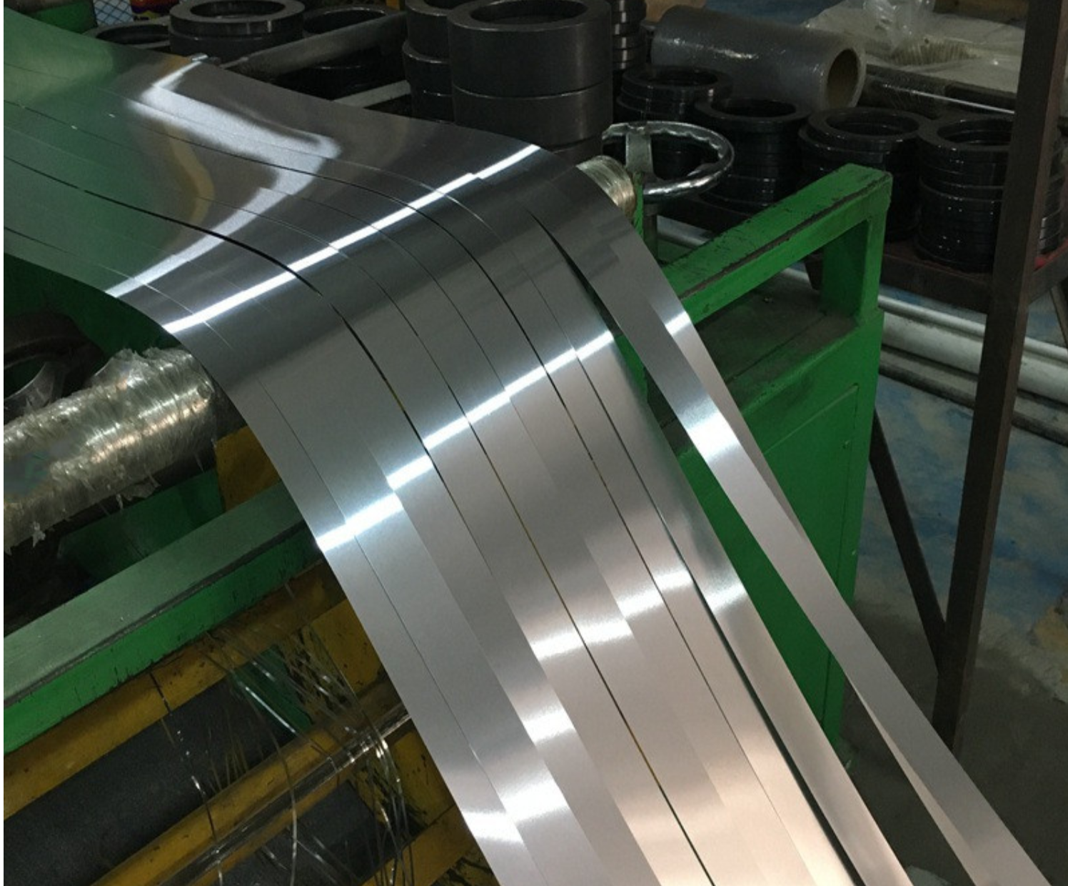 Mới Nhất Đồng Hồ Thép Bạc 304 Inox Xoàn Tấm Mỹ Tờ Giấy Bạc 0.01-0.08Mm * 100Mm * 1000Mm Cho Máy Móc Chính Xác
