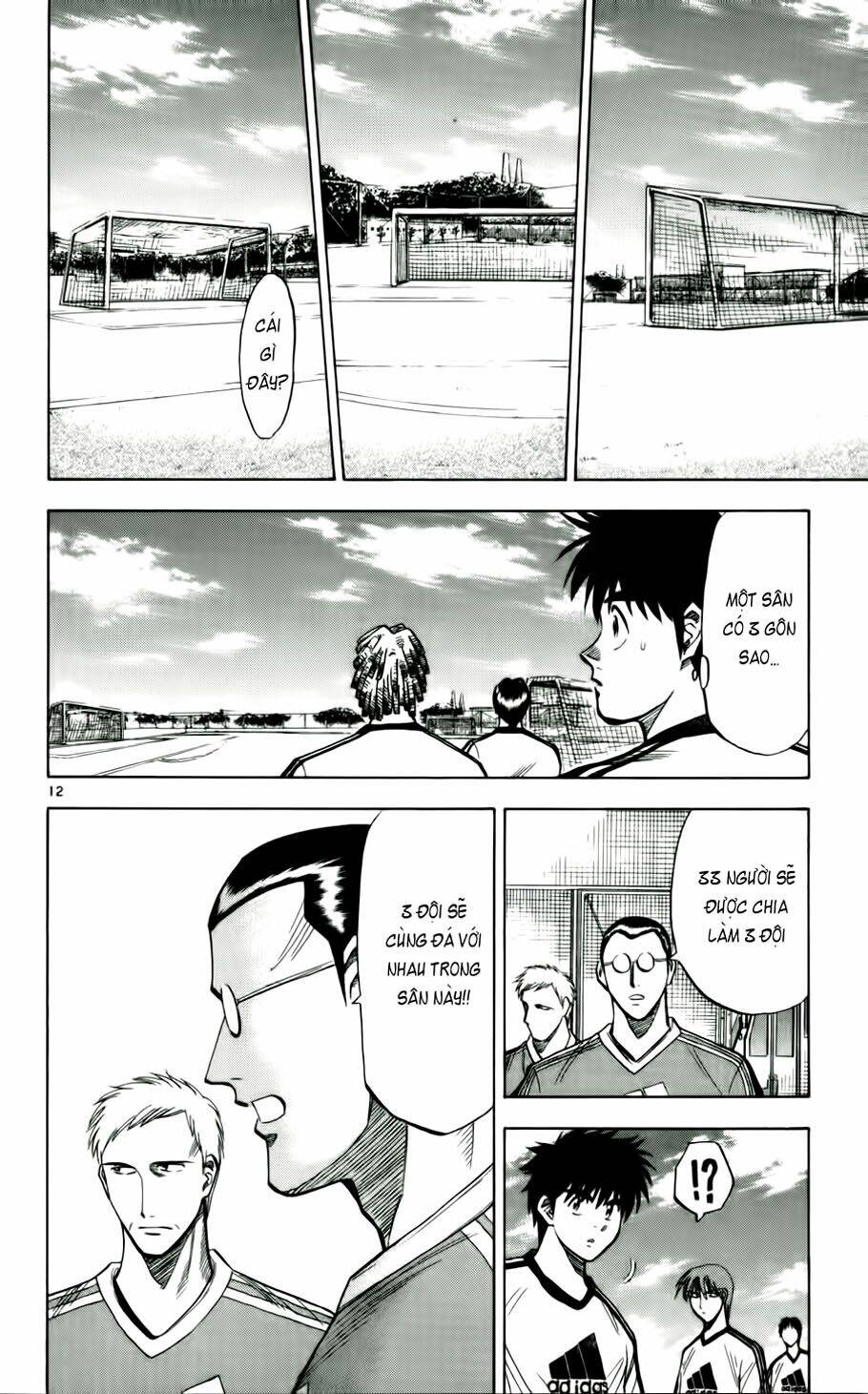 vũ điệu trên sân cỏ - fantasista chapter 43 12