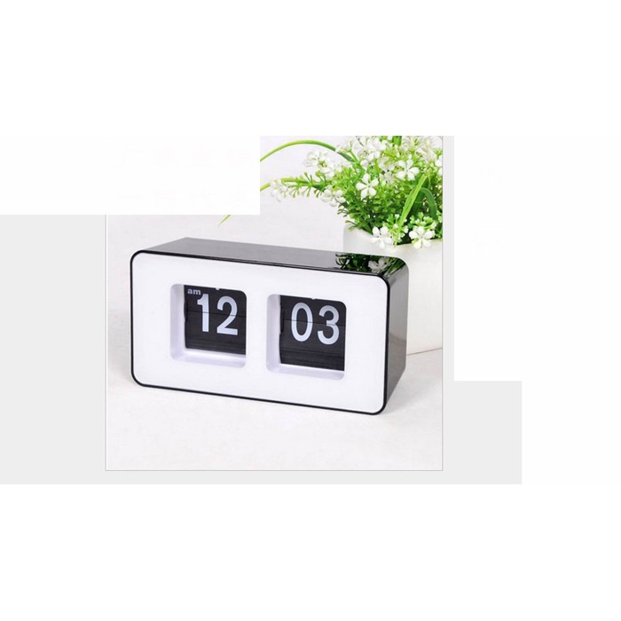 Đồng hồ để bàn lá số lật , flip clock