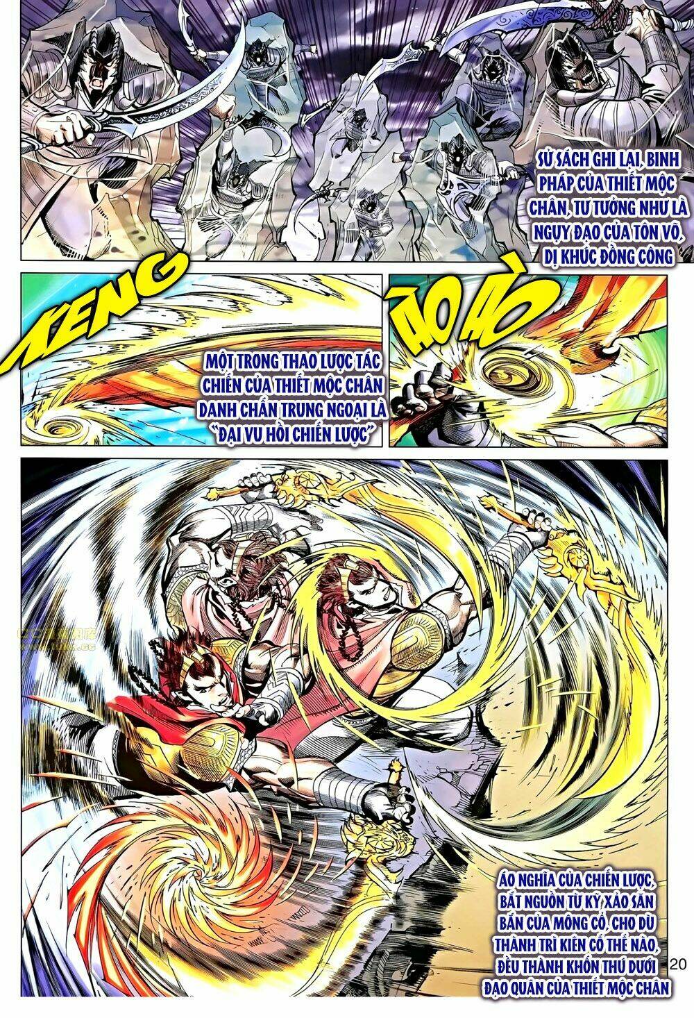 thiên tử truyền kỳ 8 - thương thiên bá hoàng chapter 56 19