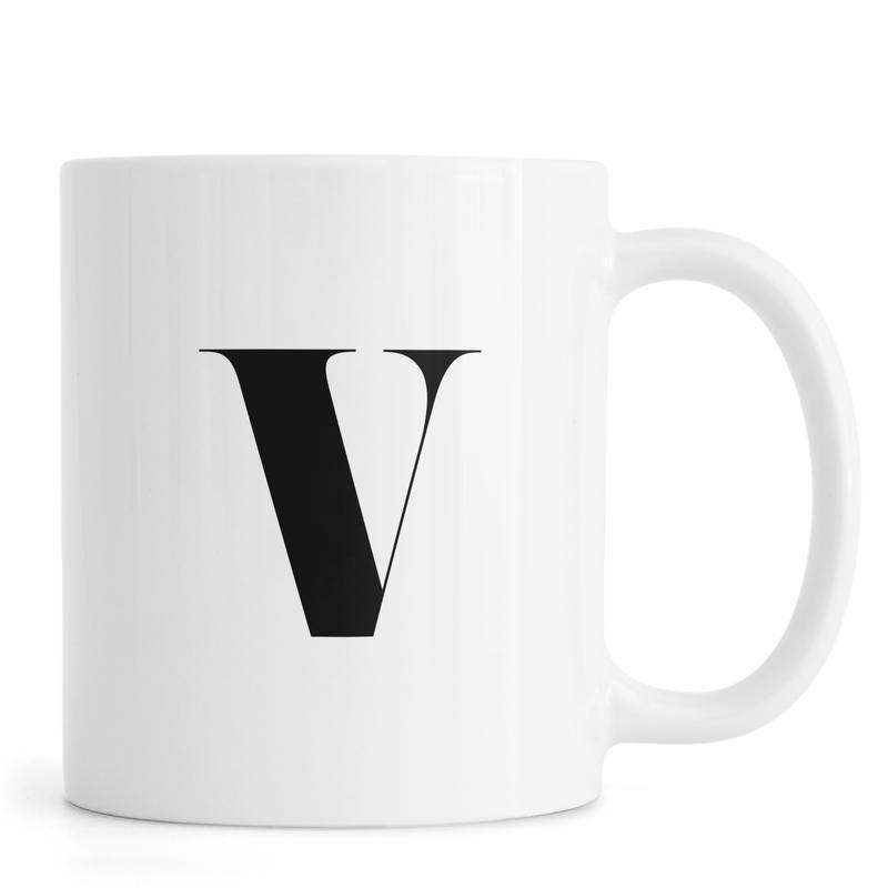 Ly Cốc Sứ Cao Cấp hình V Letter