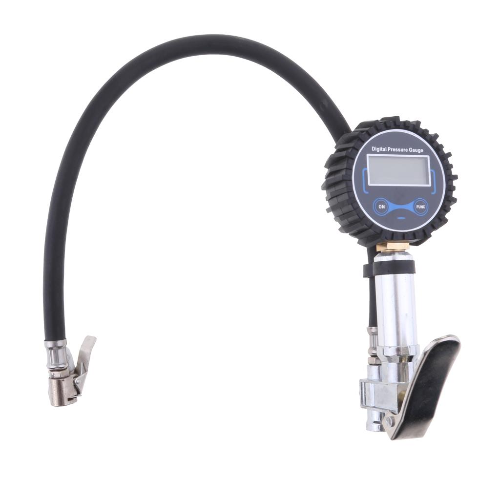 Digital Car Air Tire Tyre Inflator High Accurate Pressure Gauge Tester #3