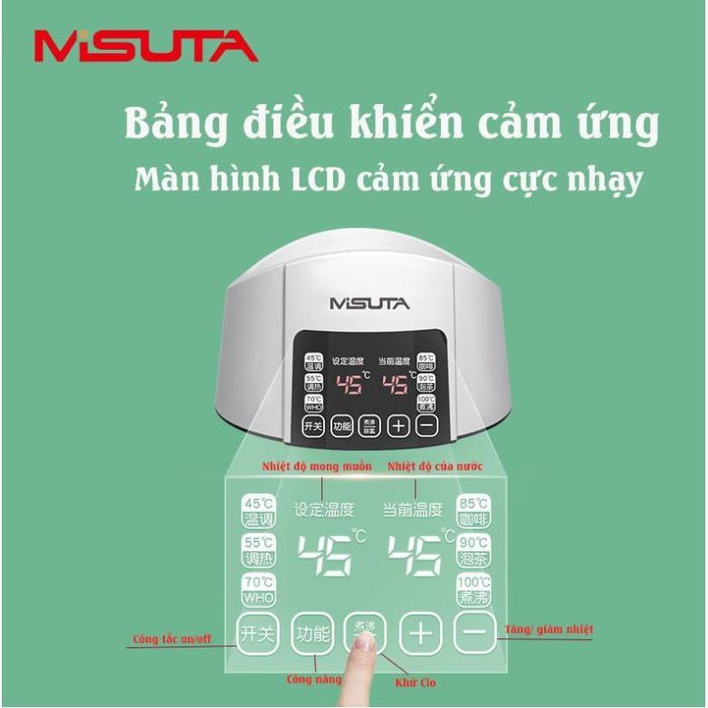 Bình đun nước hâm sữa pha sữa Misuta