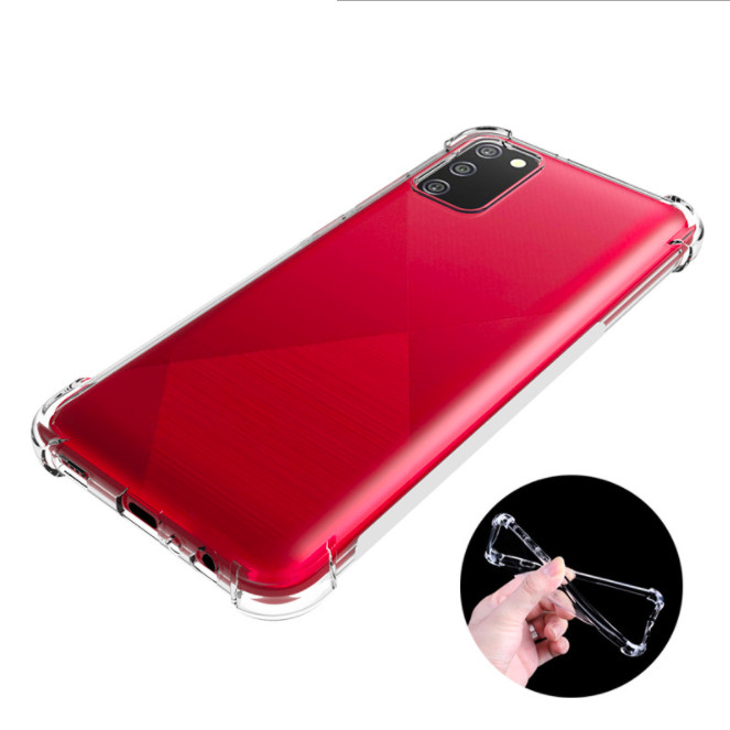 Ốp lưng dẻo trong chống sốc dành cho Samsung Galaxy A02s - Hàng nhập khẩu