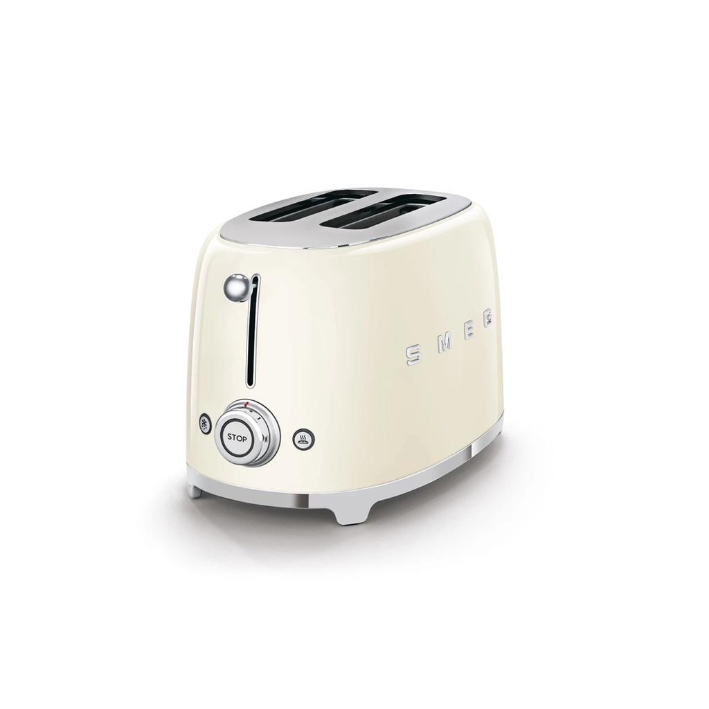 Hình ảnh Máy nướng bánh mì Smeg màu kem TSF01CREU 535.43.665 - Hàng chính hãng