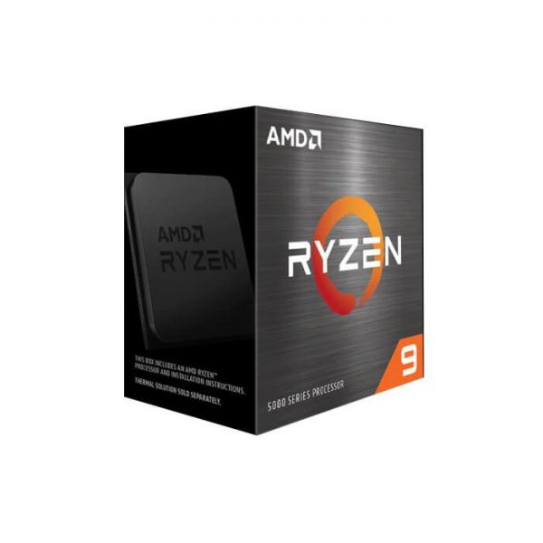 CPU AMD RYZEN 9 5900X (3.7GHz Max boost 4.8GHz, 12 nhân 24 luồng, 70MB Cache, 105W, Socket AM4) - Hàng Chính Hãng