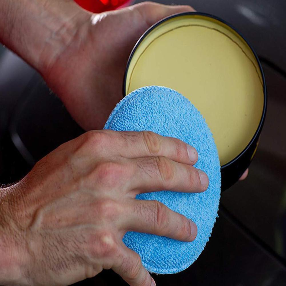 1 miếng bọt biển tròn đánh bóng xe hơi