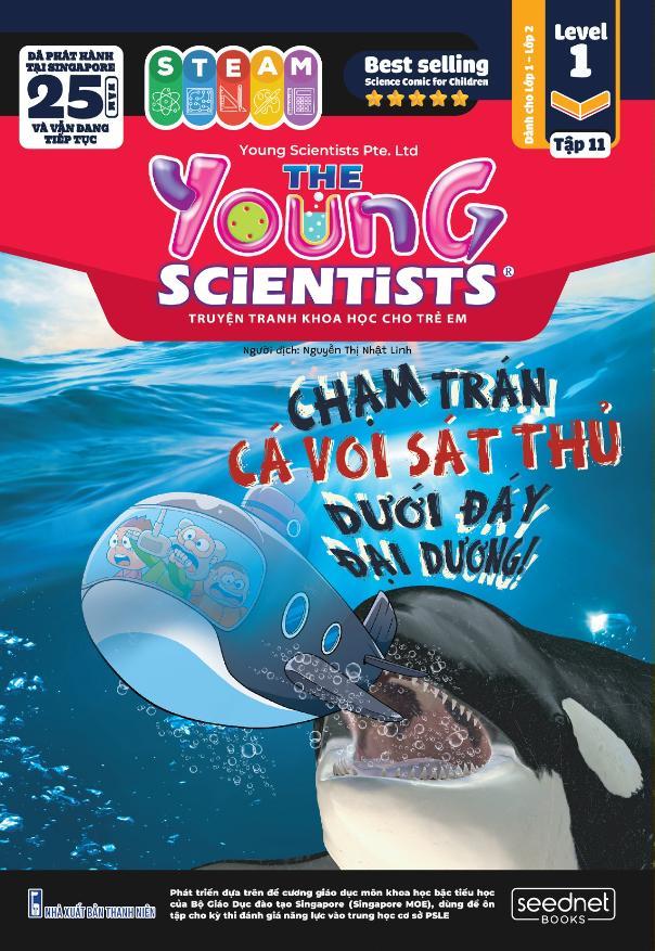 Bộ Sách The Young Scientist - Truyện Tranh Khoa Học Cho Trẻ Em - Tập 11 - Level 1+2+3 (Bộ 3 Cuốn)