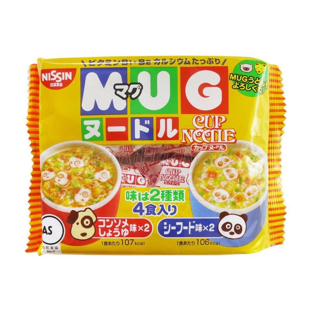 Mì NISSIN Mug Mì Trẻ Em Trên 1 Tuổi Nội Địa Nhật Bản