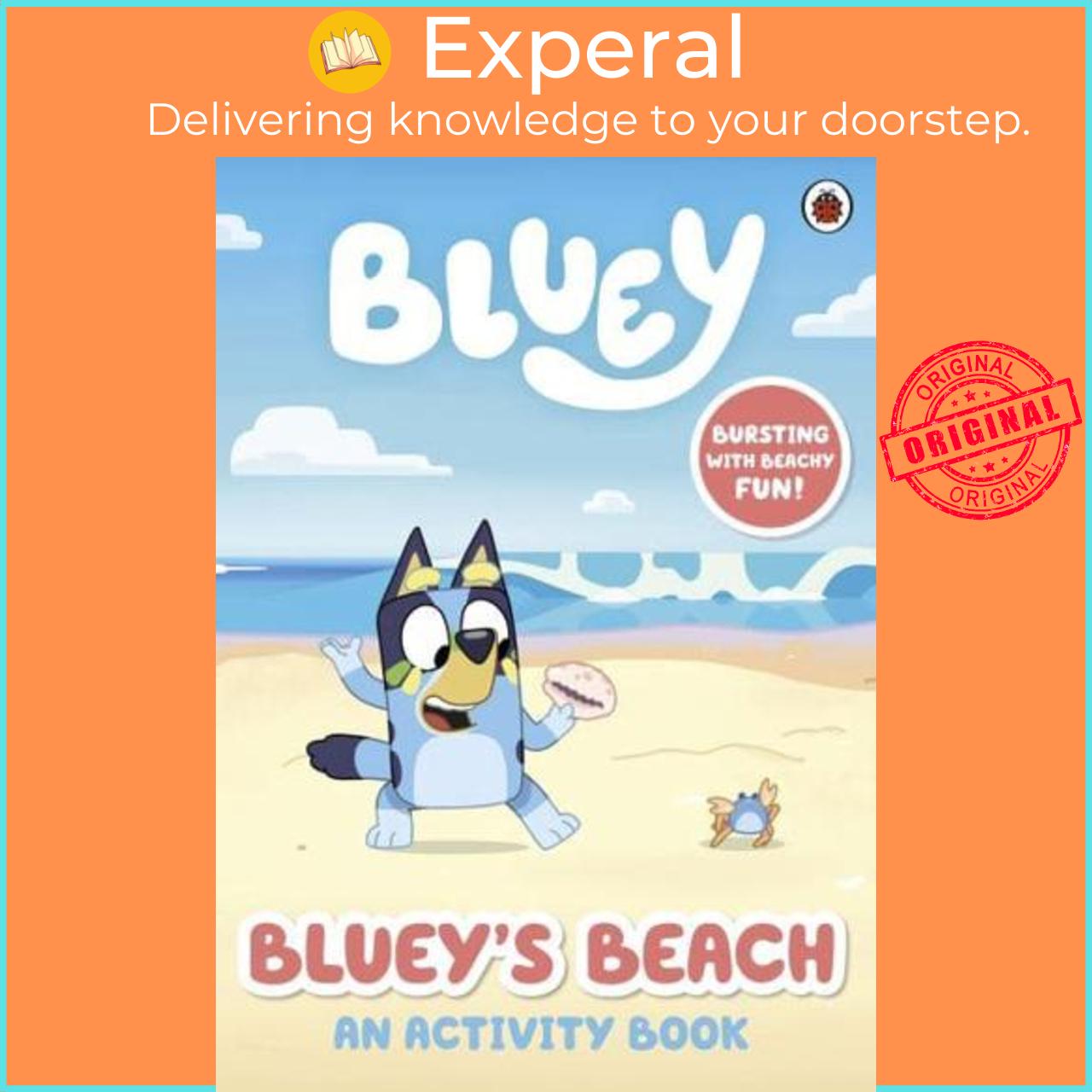 Sách - Bluey: Bluey's Beach An Activity Book - Bluey by Bluey (UK edition, Paperback)