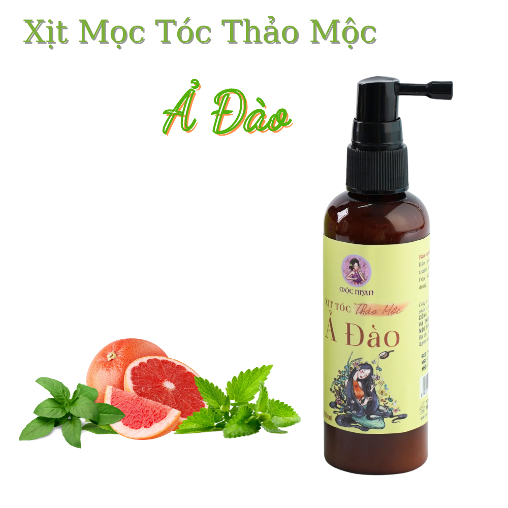 Xịt Mọc Tóc Thảo Mọc Ả Đào - Giảm Gãy Rụng, Kích Thích Mọc Tóc  100ml