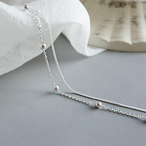 Lắc Tay Bạc Hạt Bi Xinh Bảo Ngọc Jewelry L1781