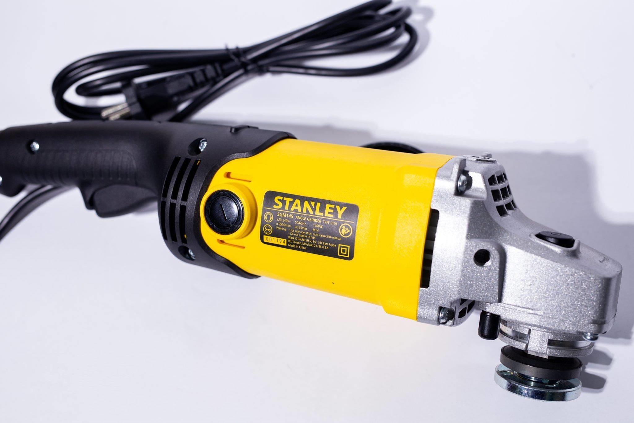 MÁY MÀI CẦM TAY 1.400W 125MM STANLEY SGM145-B1- HÀNG CHÍNH HÃNG