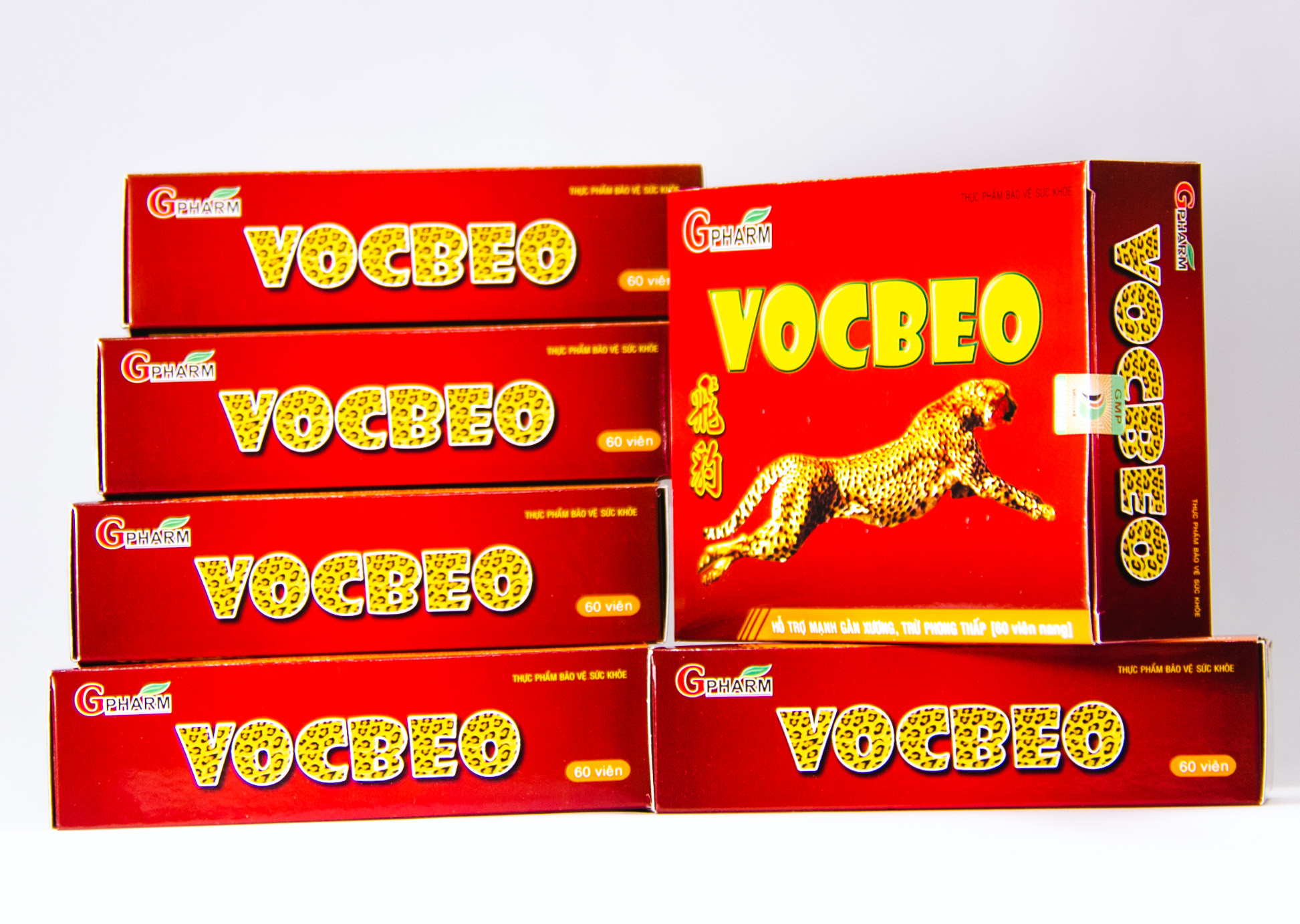 Thực phẩm bảo vệ sức khỏe Viên uống VOCBEO hạn chế đau nhức xương khớp, thoái hóa khớp, hỗ trợ mạnh gân xương trừ phong thấp