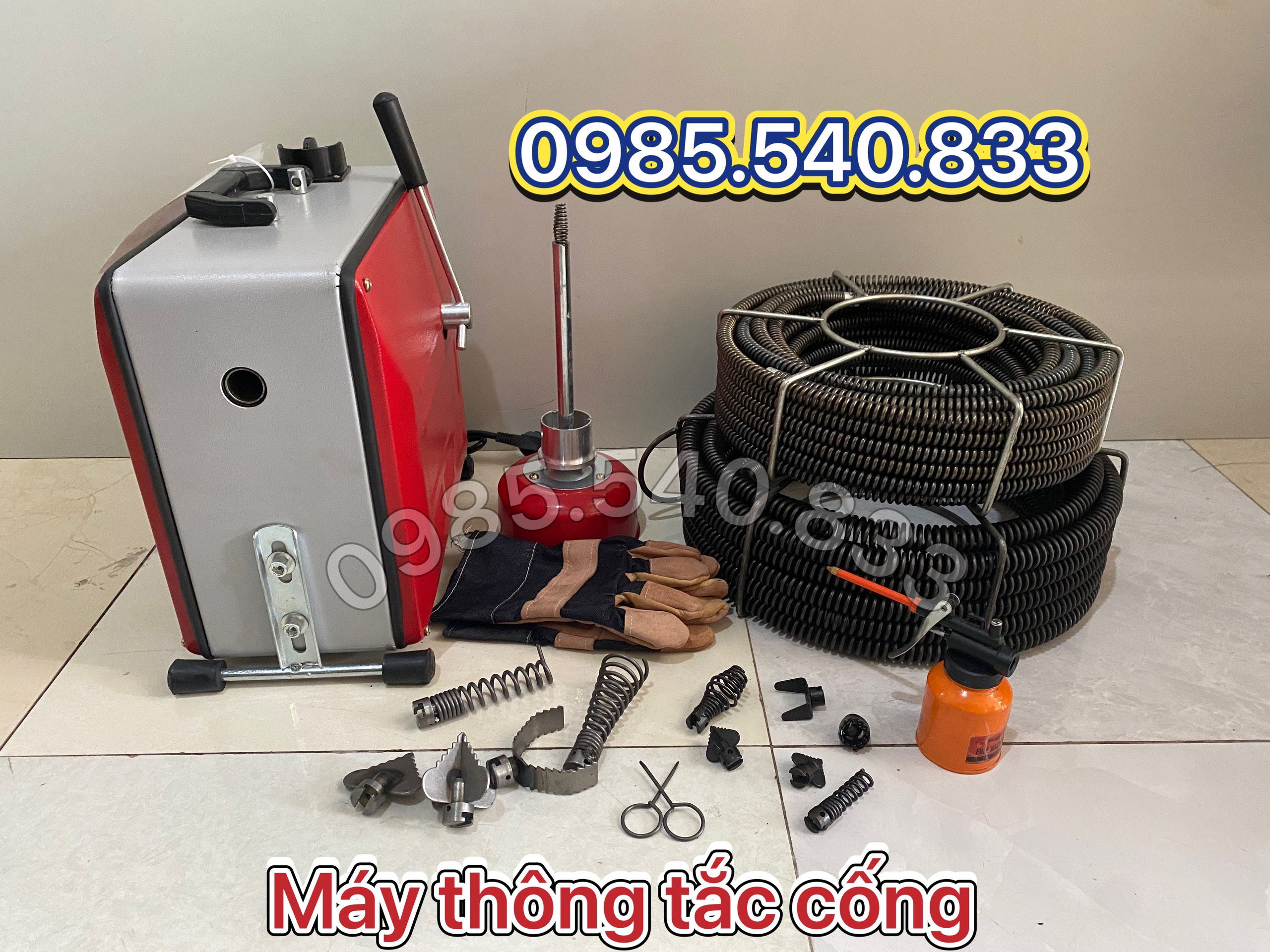 Máy thông cống GQ150 công suất  2200W