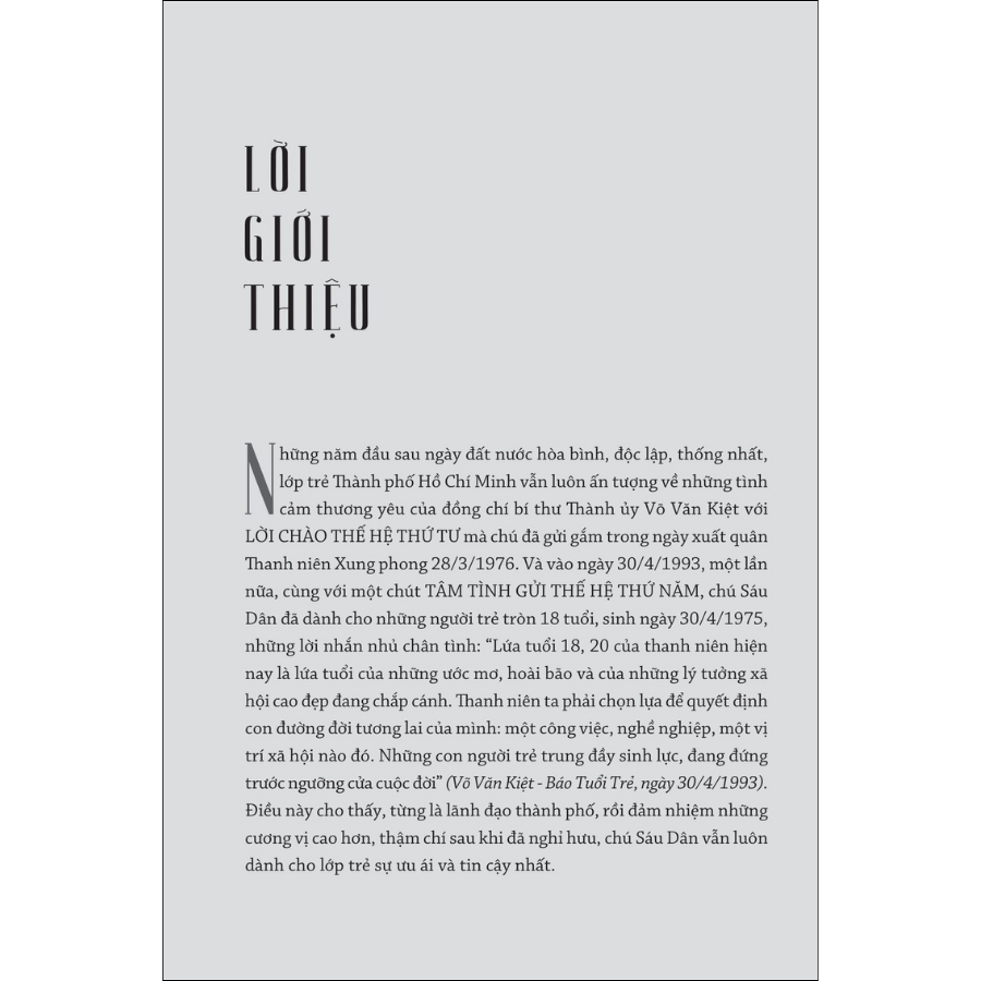 Sách Chất Ngọc Võ Văn Kiệt