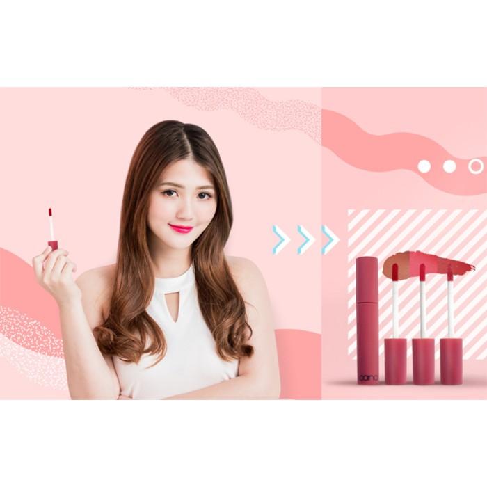 Son Lì dạng kem Cana Creamy Lip Mousse và set kit du lịch