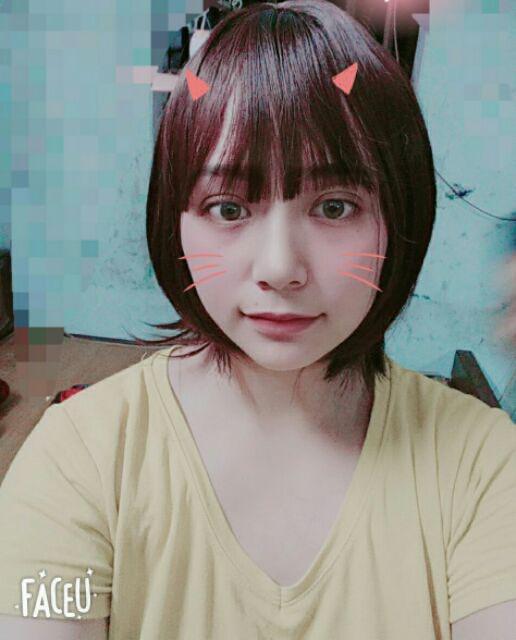 Tóc giả cao cấp tóc giả cúp tomboy cao cấp- tặng lươi chùm tóc
