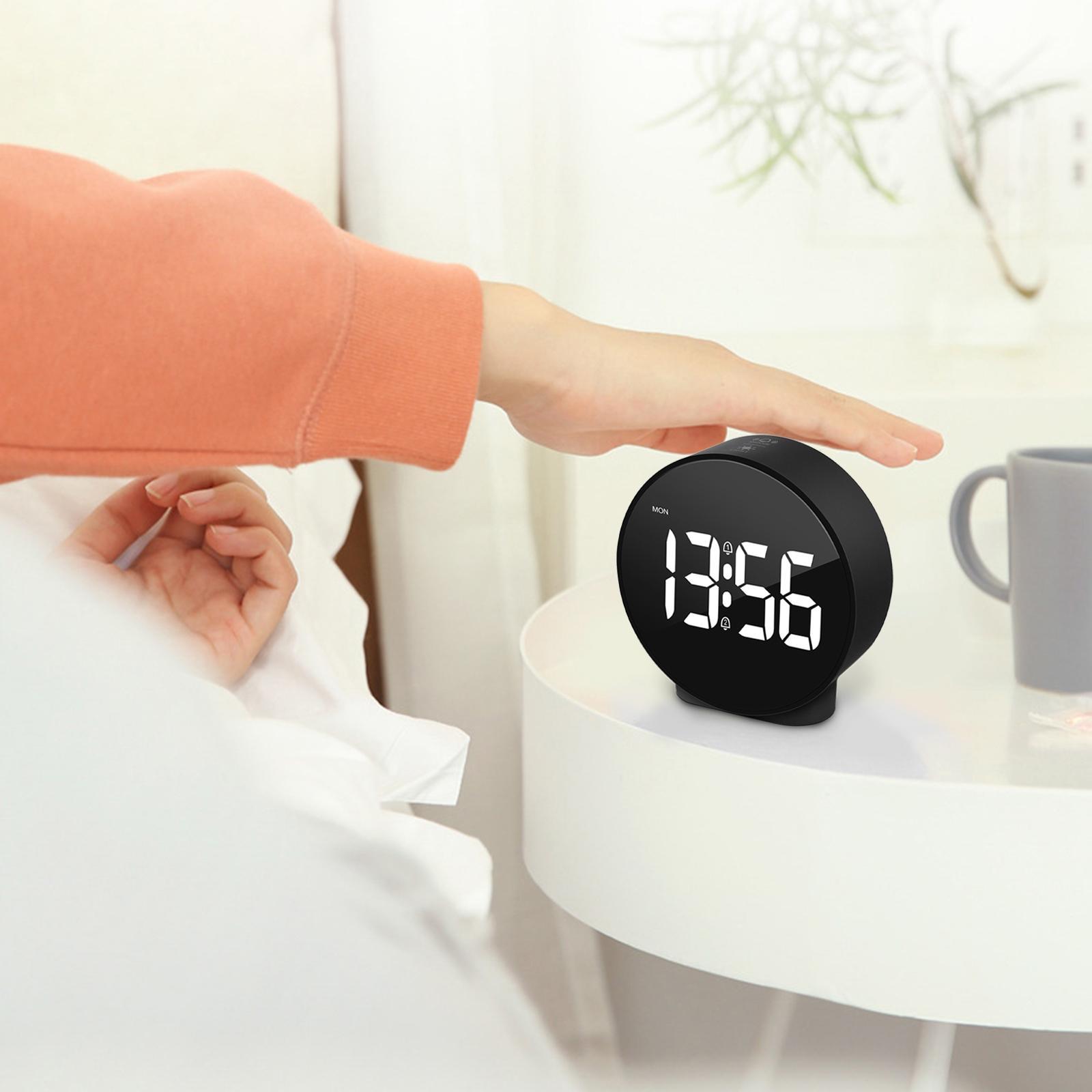 LED Digital Table Clocks Digital Alarm Clock for Home NightStand Living Room