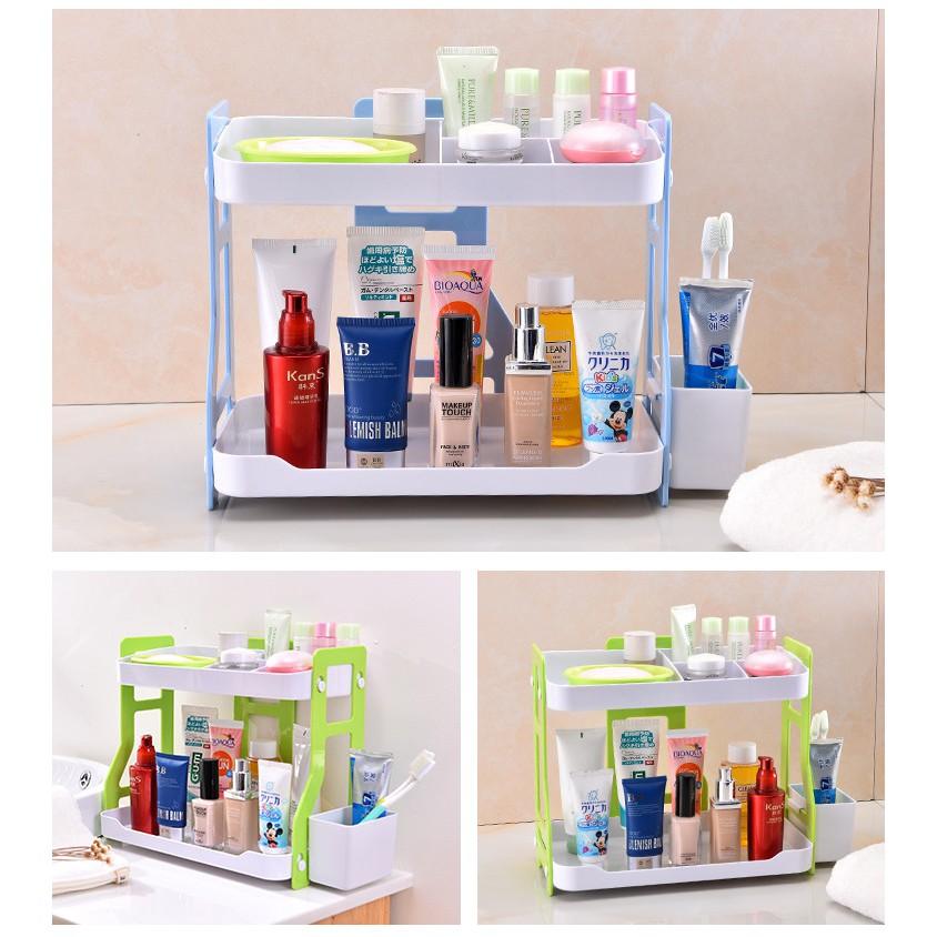GIÁ ĐỂ ĐỒ GIA VỊ 2 TẦNG THIẾT KẾ SANG TRỌNG
