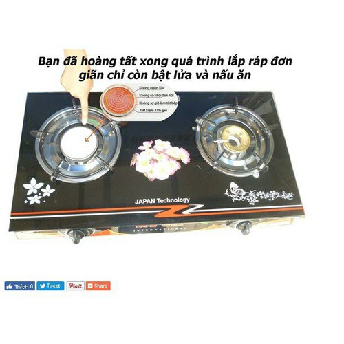 Họng Điếu Gốm Hồng Ngoại Dùng Cho Bếp Ga