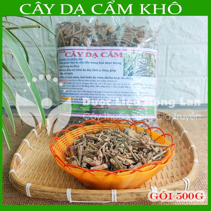 Cây dạ cẩm khô sạch đóng gói 500gram