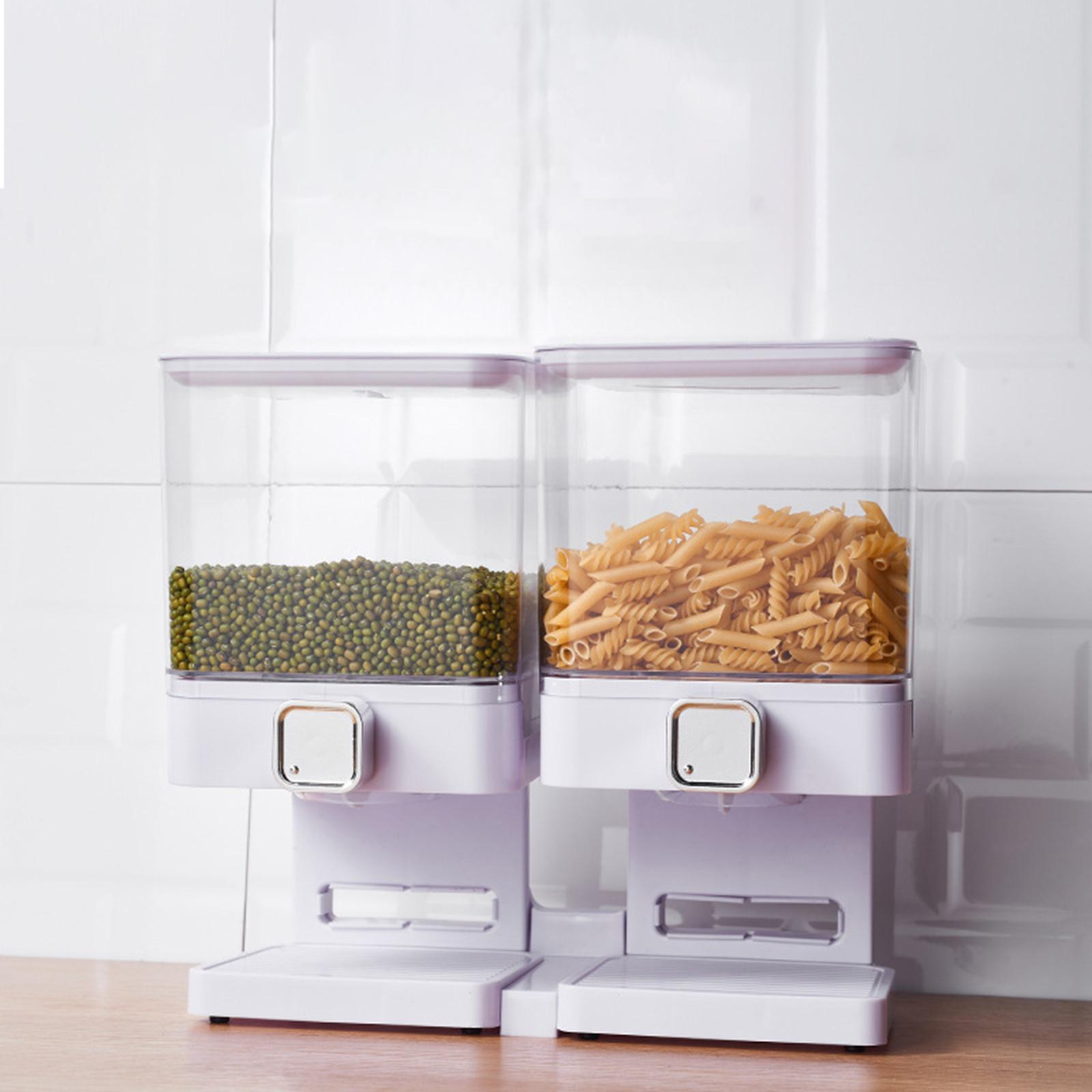 Compact Indispensable Designer Dry Food Dispenser for Kitchen Storage Tools