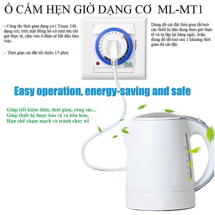 Ổ CẮM HẸN GIỜ DẠNG CƠ