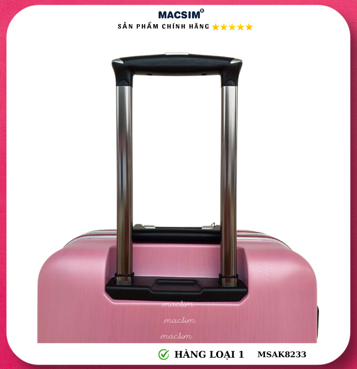 Vali cao cấp Macsim Aksen hàng loại 1 MSAK8233 cỡ 24inch