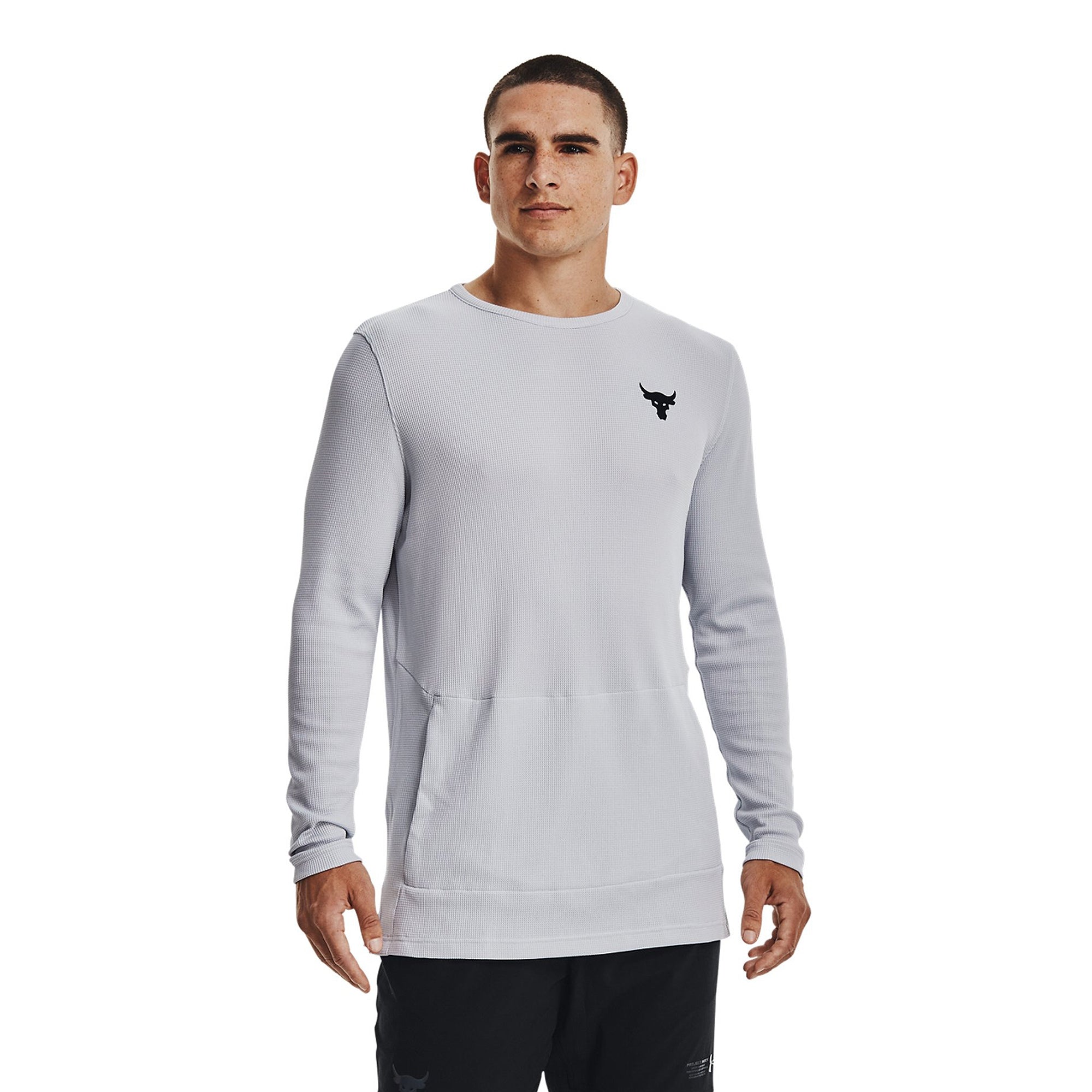 Áo hoodie tay dài thể thao nam Under Armour TRAINING - THE ROCK - 1367095-014