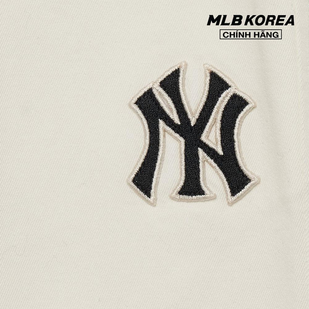 MLB - Quần cotton nữ phom suông Basic Medium Logo 3FWPB0131
