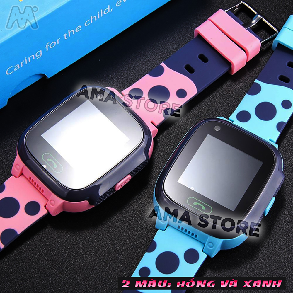 Đồng hồ Thông minh Gọi Video Call Định vị chuẩn GPS, Wifi Dành cho Trẻ em Mầm non, Học sinh Tiểu học AMA Watch Y95 Hàng nhập khẩu