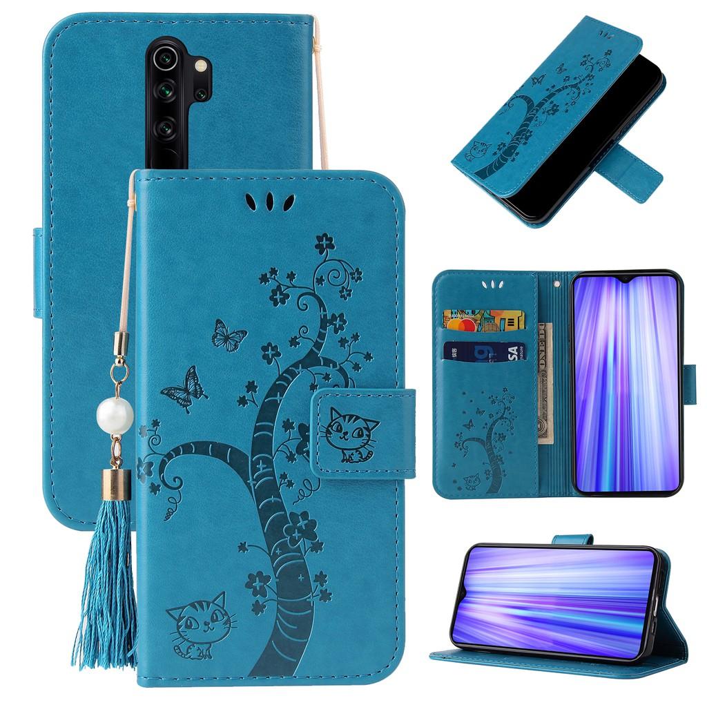 Ốp lưng điện thoại dạng ví da lật có ngăn đựng thẻ cho Xiaomi Redmi Note 8 Pro Note 8T Note 7 Redmi 8 8A 7A