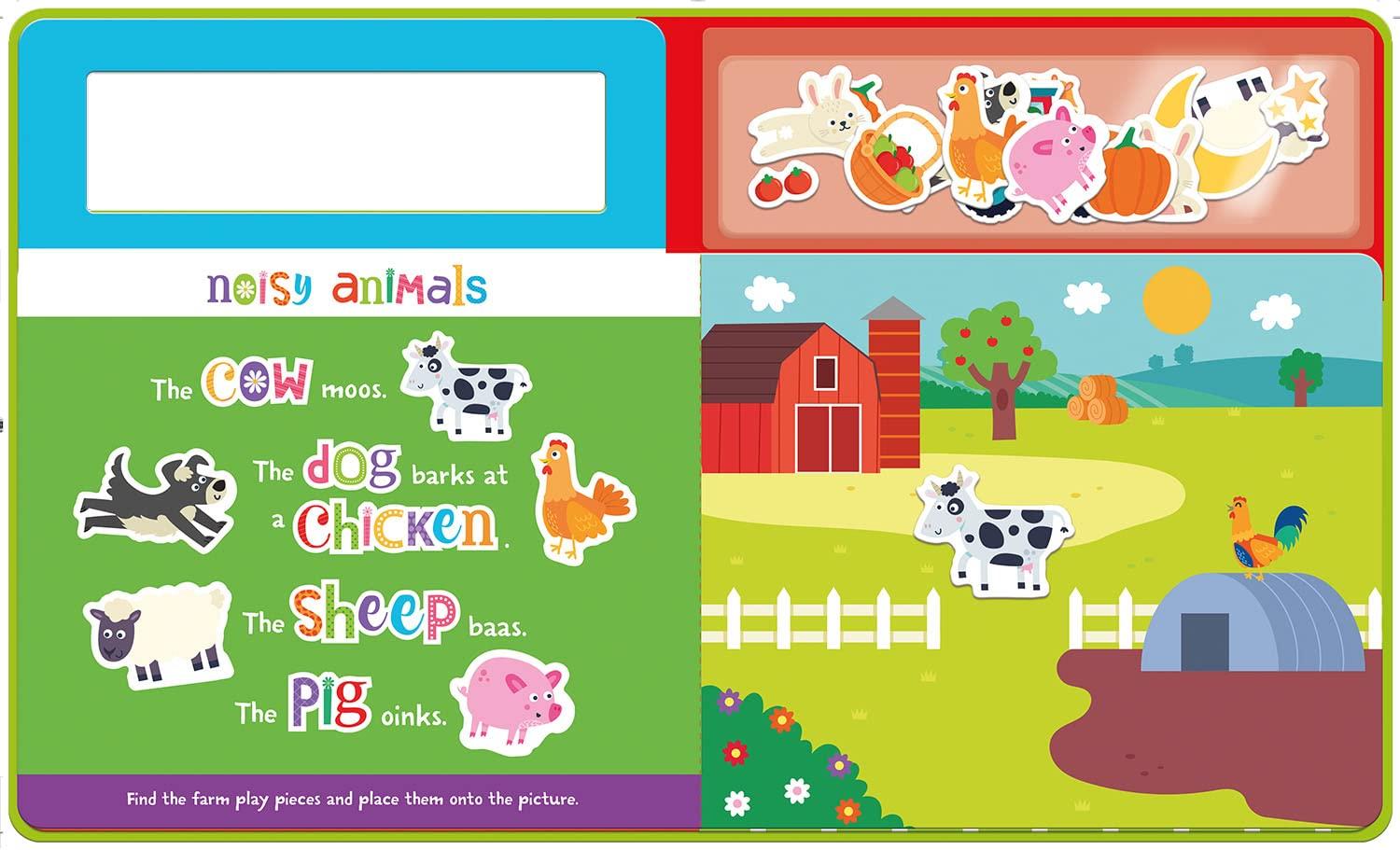 First Words On The Farm (Play Felt Educational)