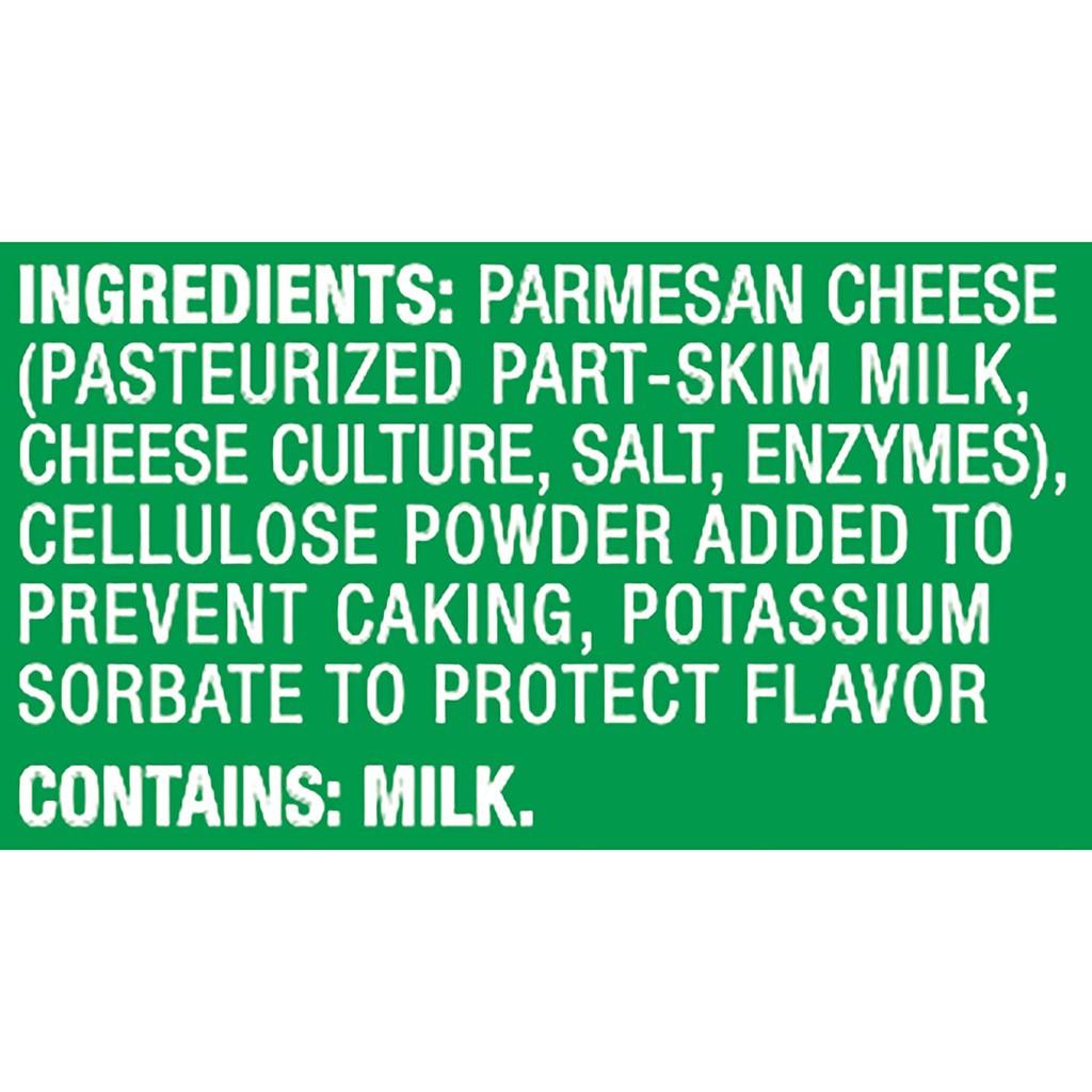 BỘT PHÔ MAI RẮC Kraft 100% Grated Parmesan Cheese Shaker 227g (8oz)