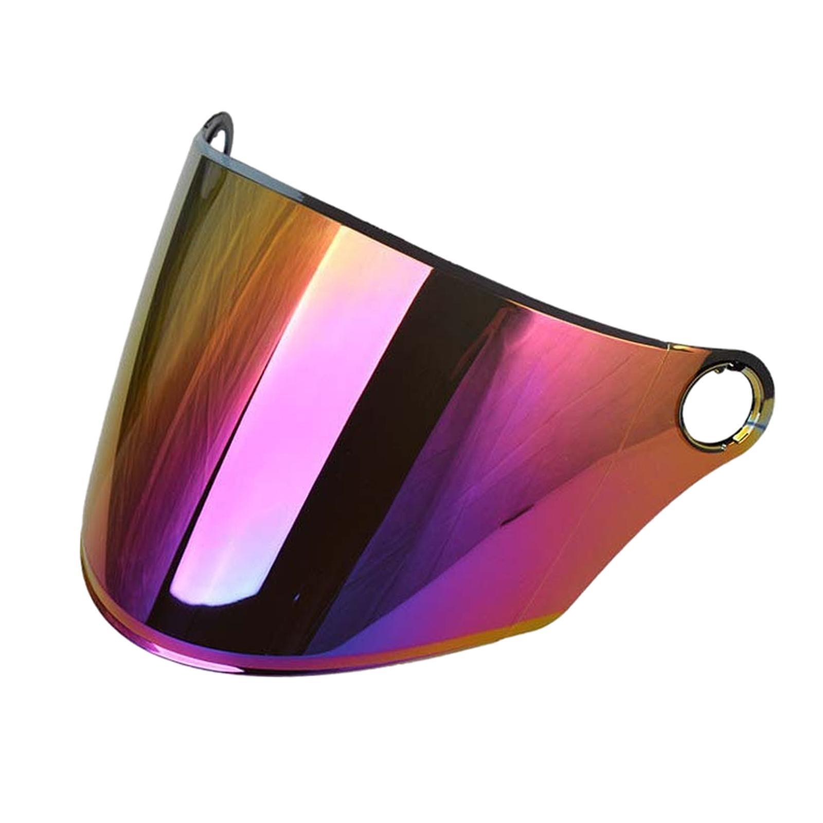 Visor Lens Replacement Colorful for Motorcycle    Long