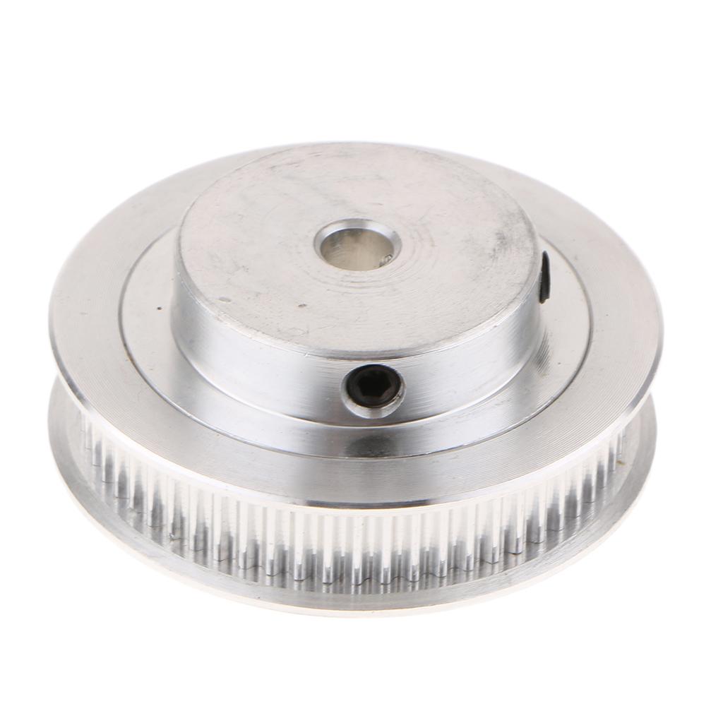 Aluminum Alloy GT2 Timing Belt Pulley 60 Teeth Bore 5mm for 3D Printing